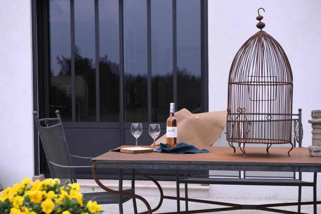 Le Galinie Chic'Art. Un Bel Atelier Avec Piscine Villa Carpentras Ngoại thất bức ảnh