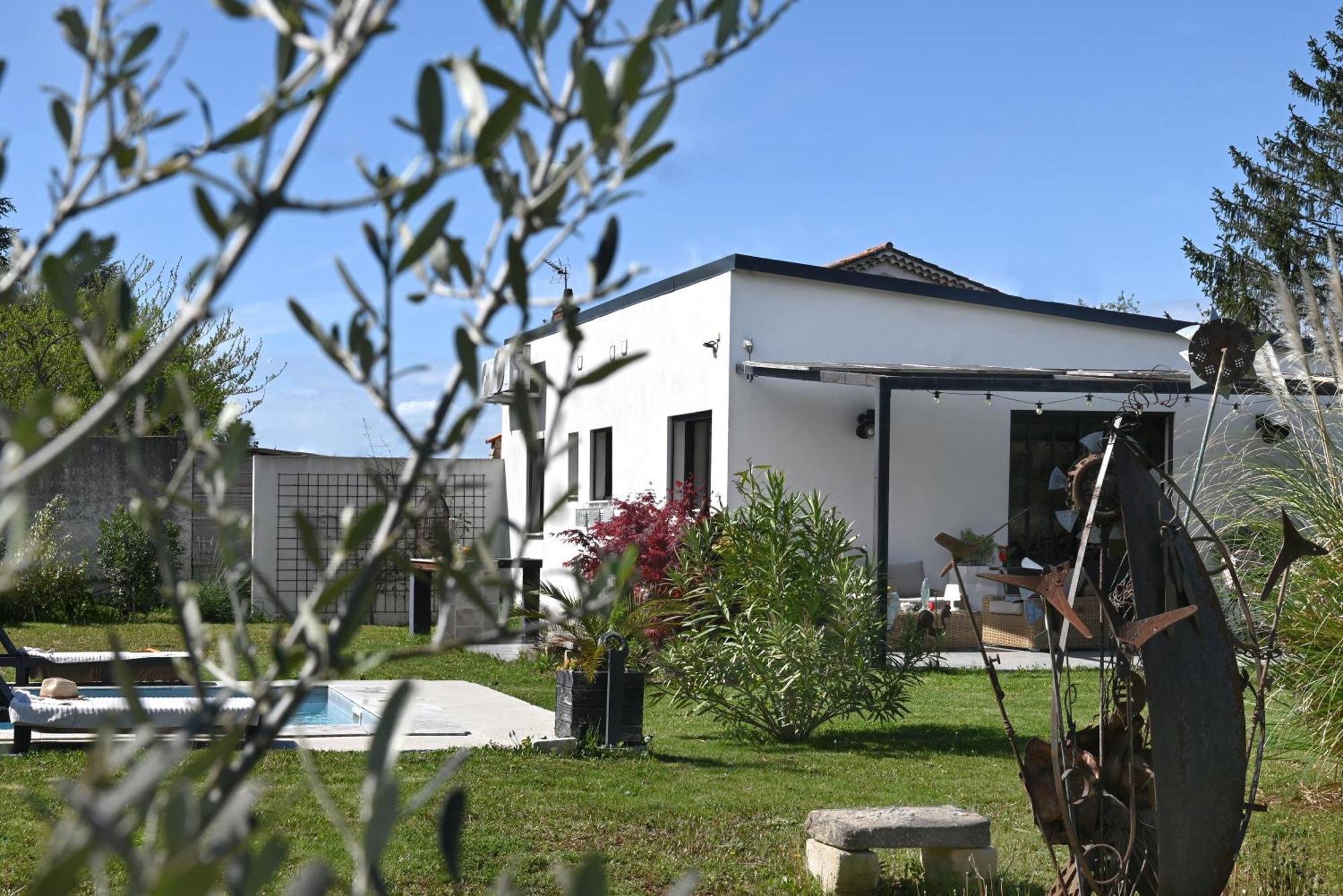Le Galinie Chic'Art. Un Bel Atelier Avec Piscine Villa Carpentras Ngoại thất bức ảnh